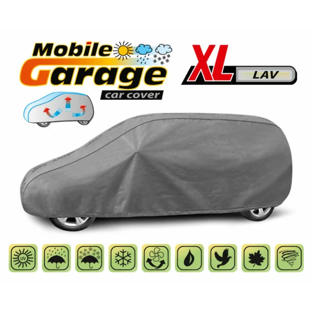 Mobile Garage komplet autótakaró ponyva - XL - LAV