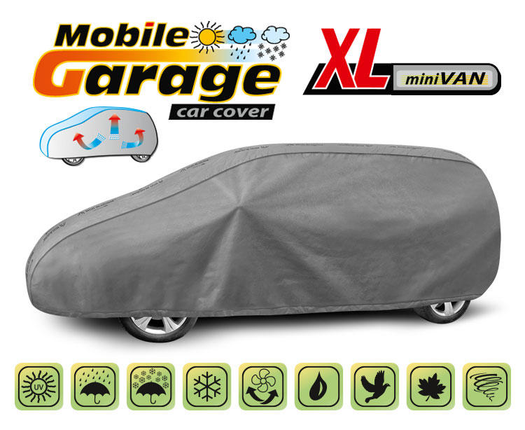 Mobile Garage full car cover size - XL - Mini VAN thumb