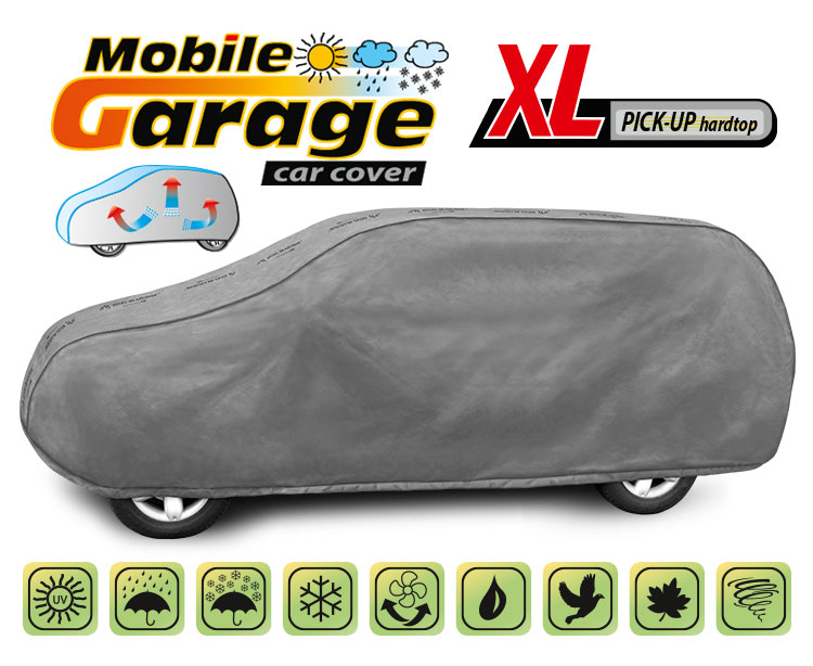 Prelata auto completa Mobile Garage - XL - Pickup Hardtop thumb