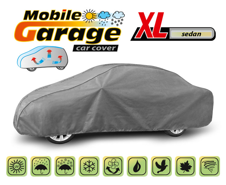 Mobile Garage komplet autótakaró ponyva - XL - Sedan thumb