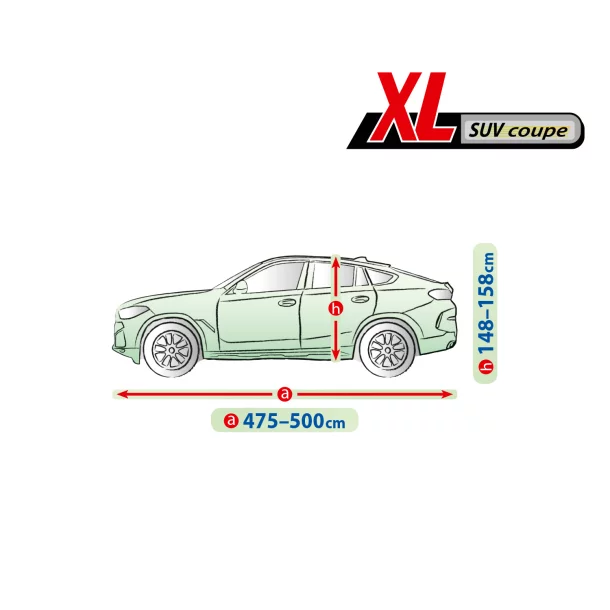 Prelata auto completa Mobile Garage - XL SUV - Coupe