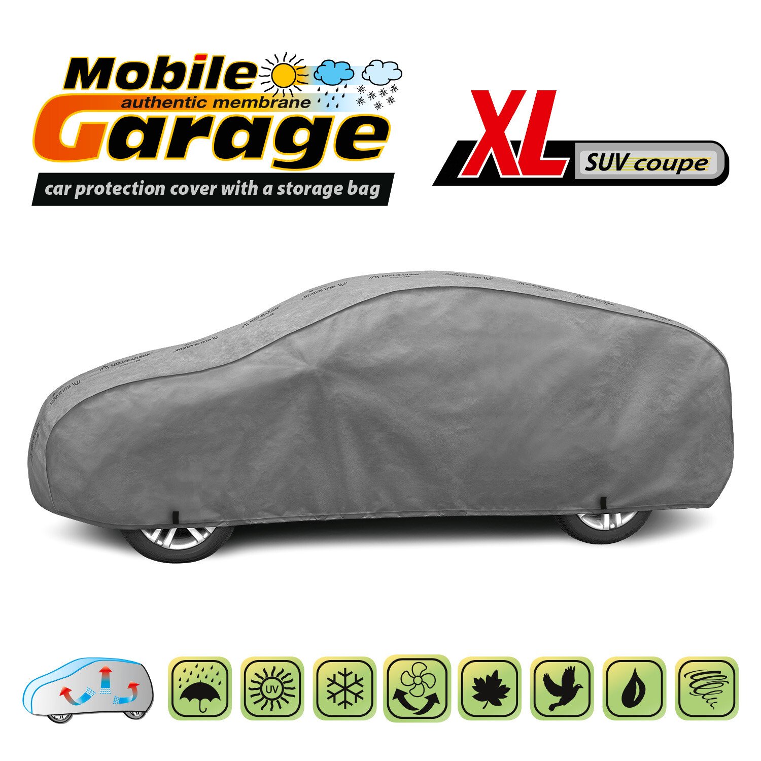 Mobile Garage full car cover size - XL SUV - Coupe thumb