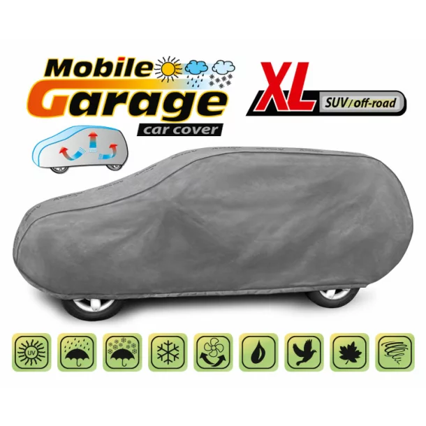 Mobile Garage komplet autótakaró ponyva - XL - SUV/Off-Road