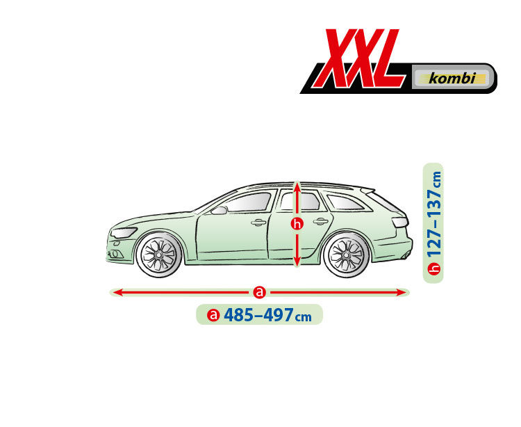 Mobile Garage full car cover size - XXL - Kombi thumb