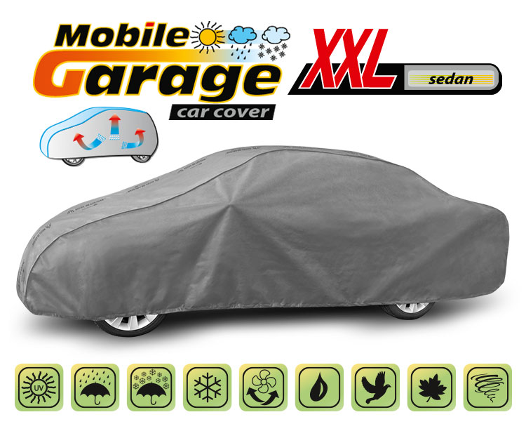 Mobile Garage komplet autótakaró ponyva - XXL - Sedan thumb