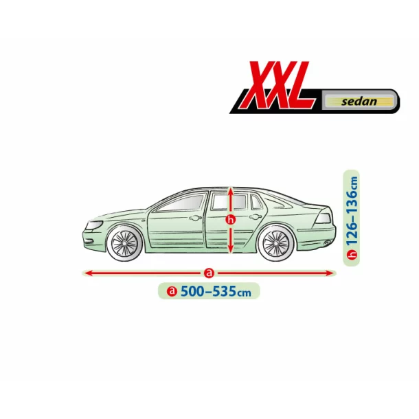 Prelata auto completa Mobile Garage - XXL - Sedan