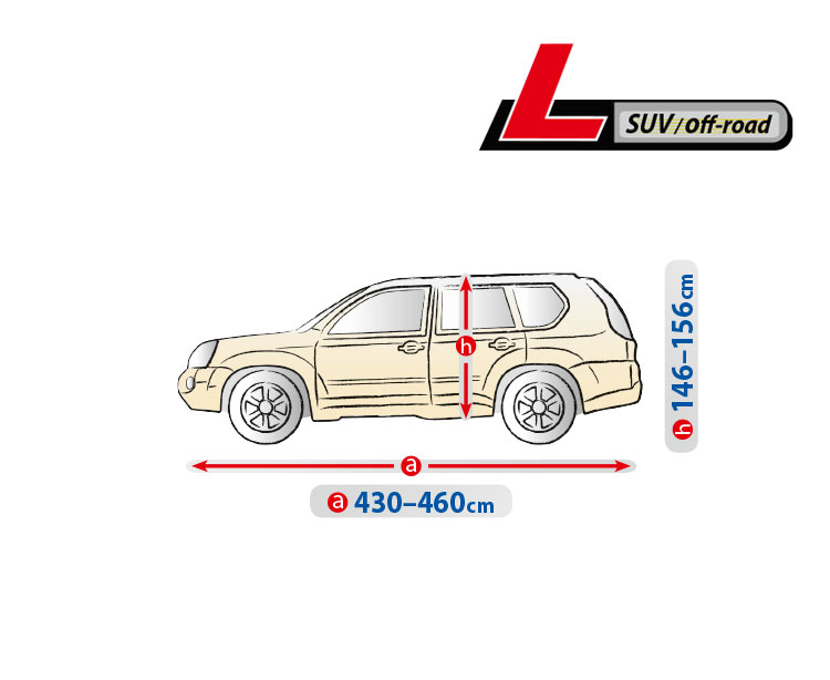 Optimal Garage full car cover size - L - SUV/Off-Road thumb