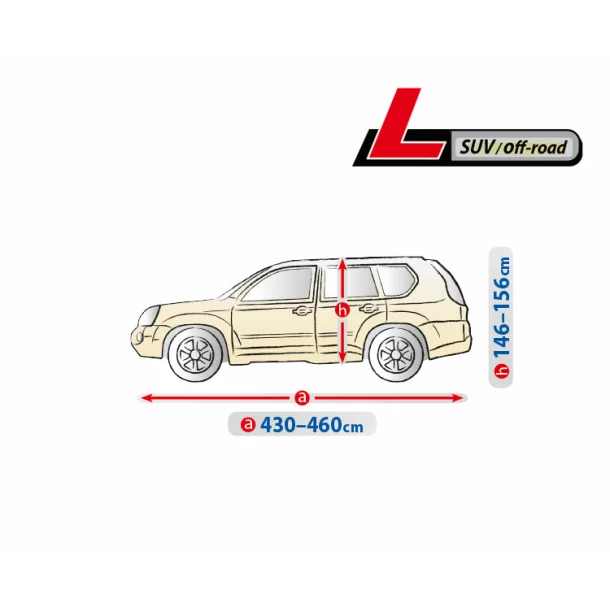 Prelata auto completa Optimal Garage - L - SUV/Off-Road