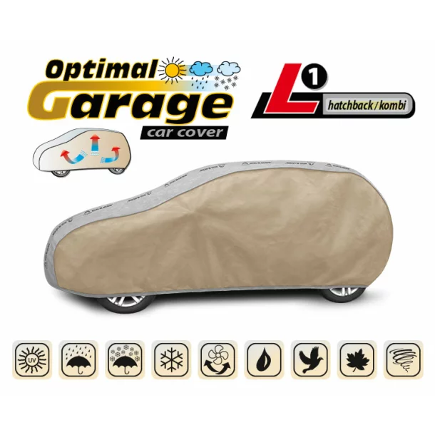 Optimal Garage komplet autótakaró ponyva - L1 - Hatchback/Kombi
