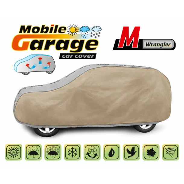 Prelata auto completa Optimal Garage - M - Wrangler