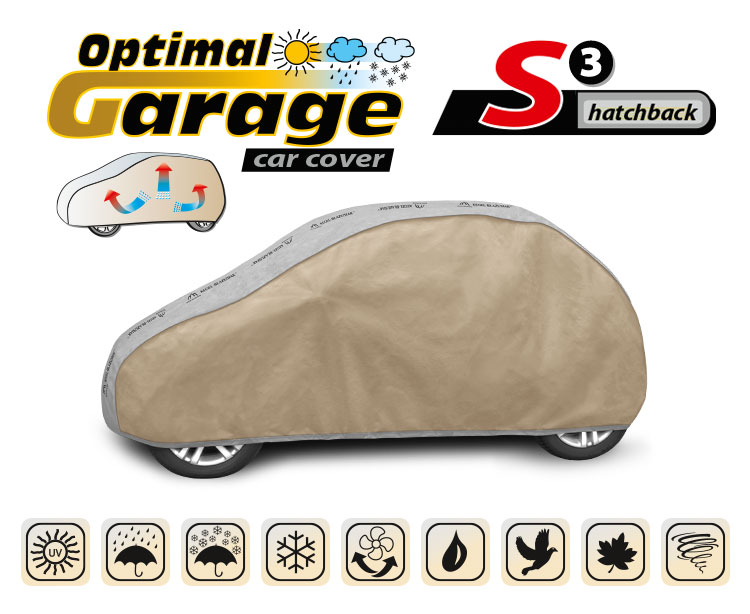 Optimal Garage komplet autótakaró ponyva - S3 - Hatchback thumb