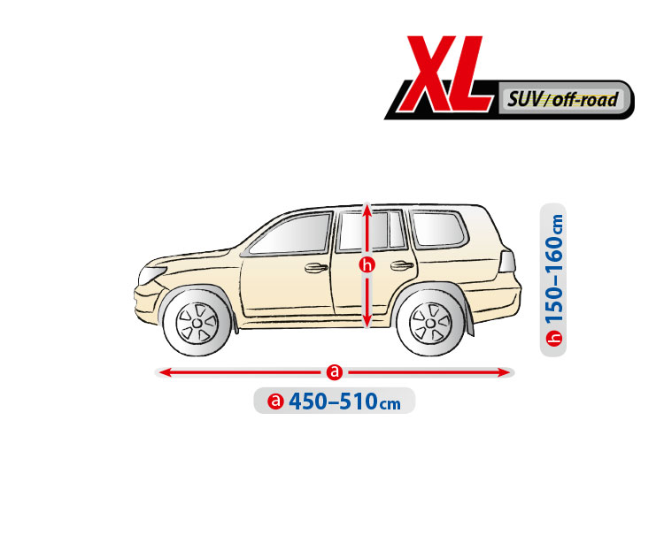 Optimal Garage komplet autótakaró ponyva - XL - SUV/Off-Road thumb