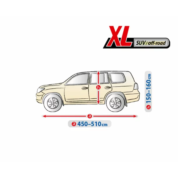 Prelata auto completa Optimal Garage - XL - SUV/Off-Road