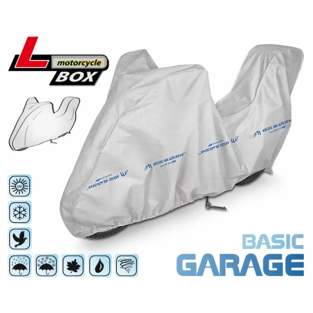 Prelata motocicleta Basic Garage - L - Box