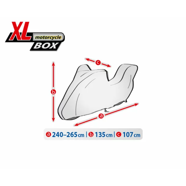 Basic Garage motorkerékpár ponyva - XL - Box