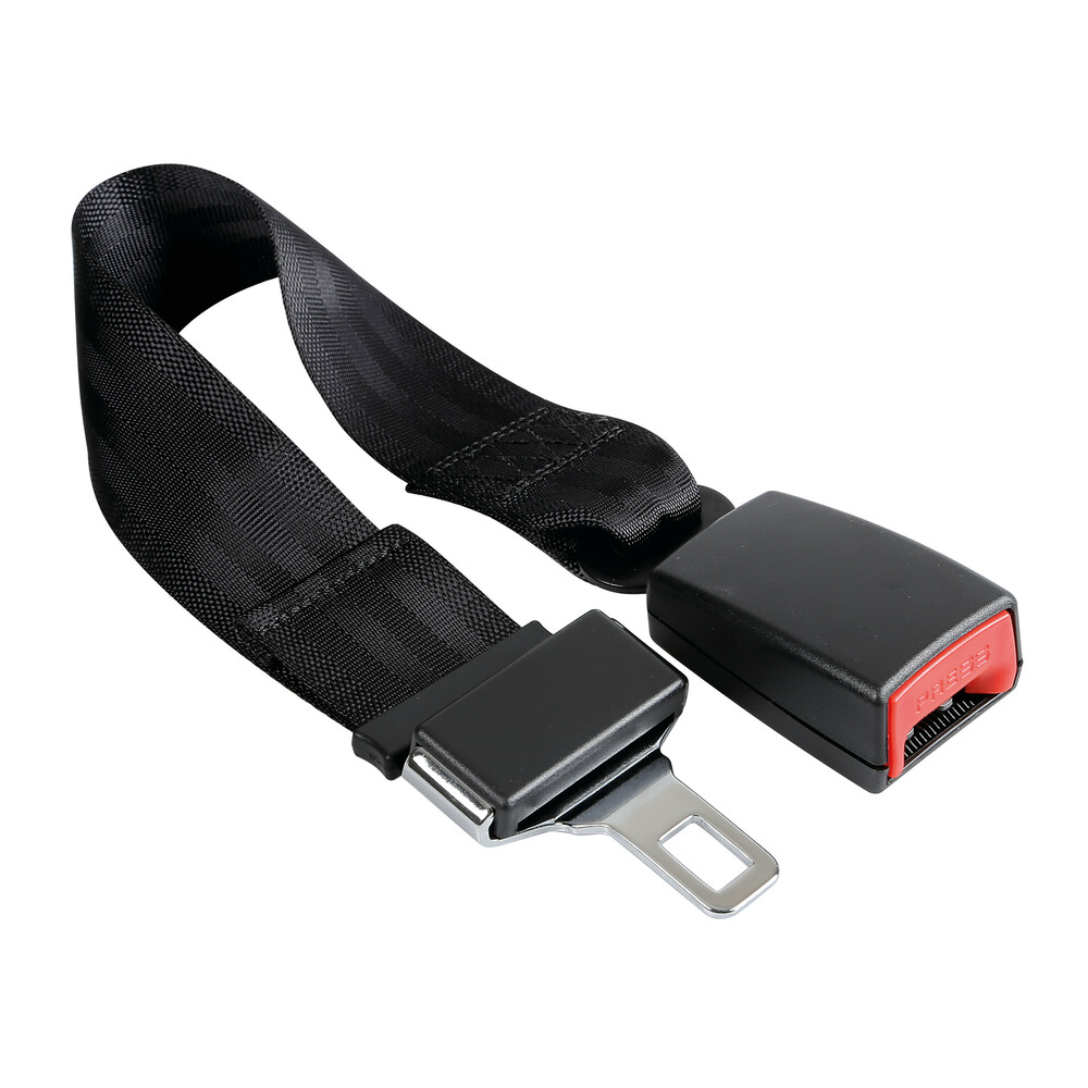 E-approved car seat belt extender thumb