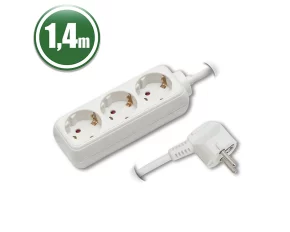 3-way extension socket