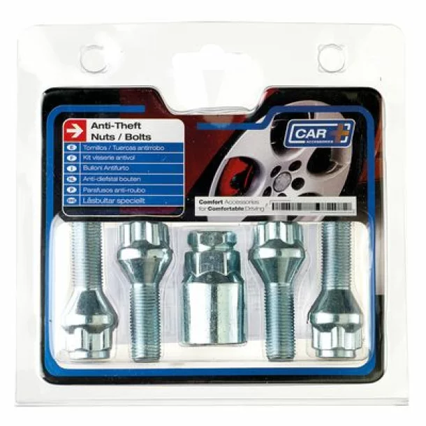 Prezoane antifurt jante conice M14x1,50mm L28 4buc - Tip F