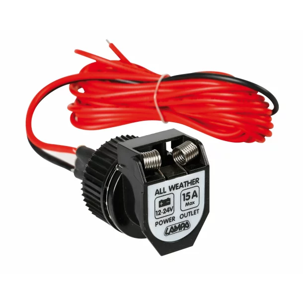 PX-2, all-weather power socket, 12/24V