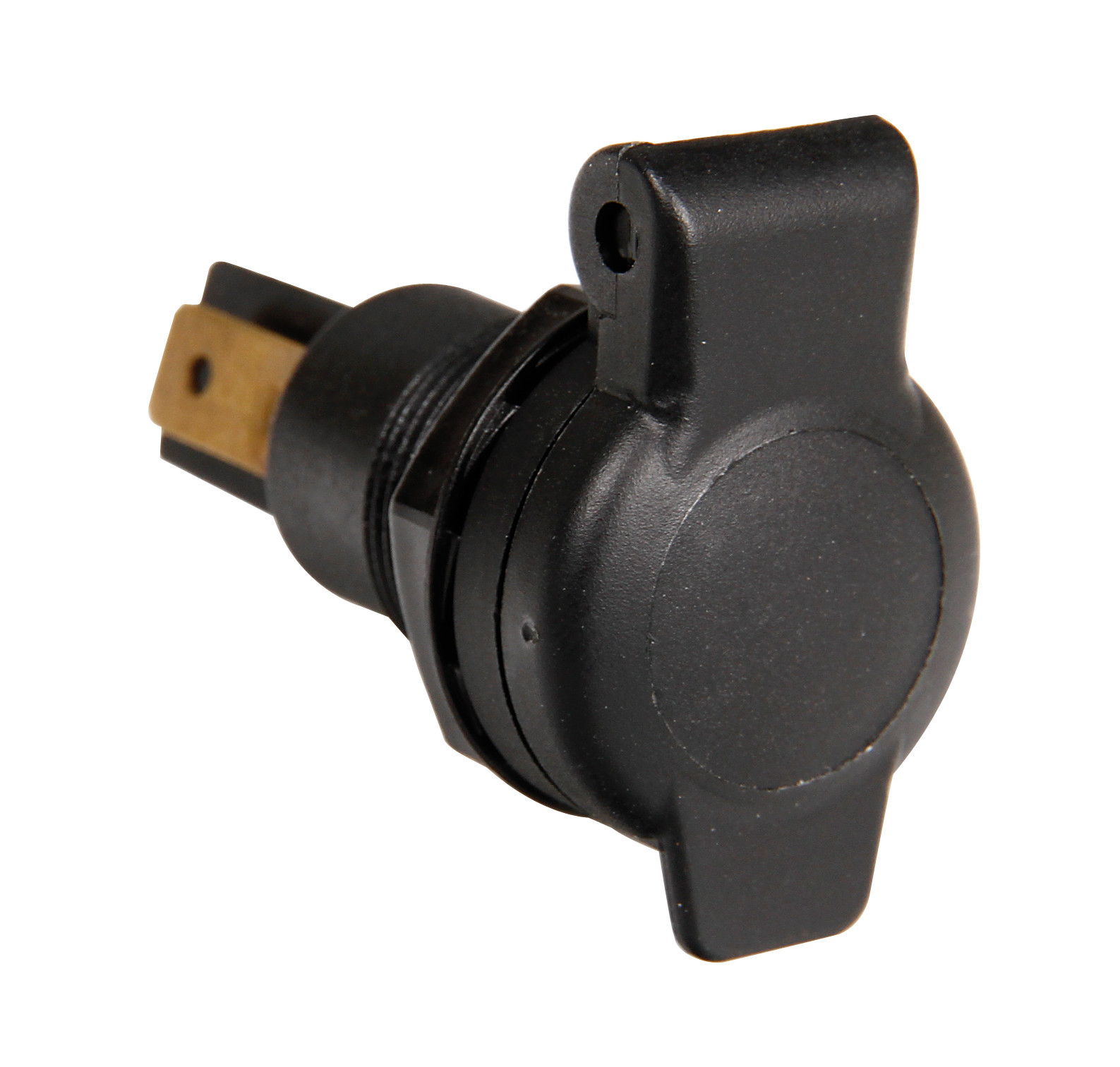 Flush mount, built-in DIN socket, 12/24V 16A - Lampa thumb