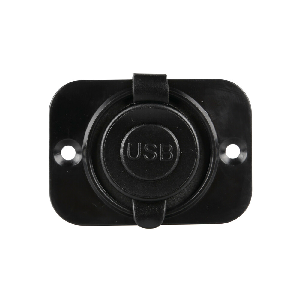 Ext-12, flush mount double Usb A + Usb C port, 12/24V thumb