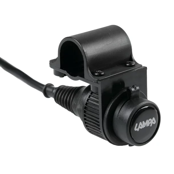 Handlebar-mount standard socket - 12V - 12A max