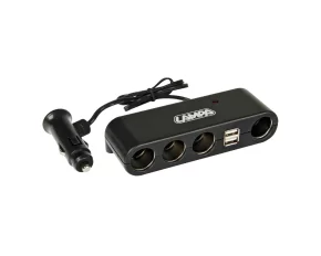 Multi-Socket 4+2, quadruple socket 12/24V + USB