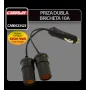 Priza dubla bricheta 12-24V 10A Carpoint