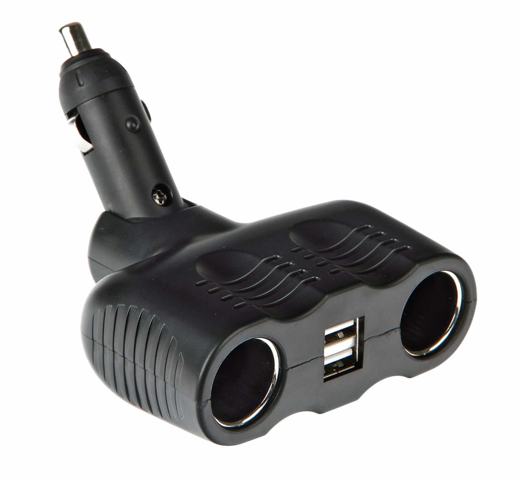 Duo-4, double socket 12/24V + USB thumb
