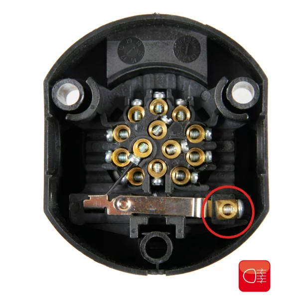 13 poles socket