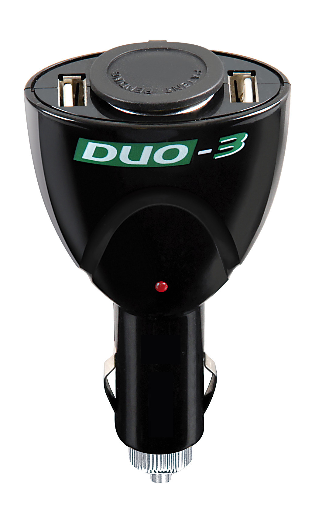 Duo-3, lighter plug dual power 12V + USB thumb