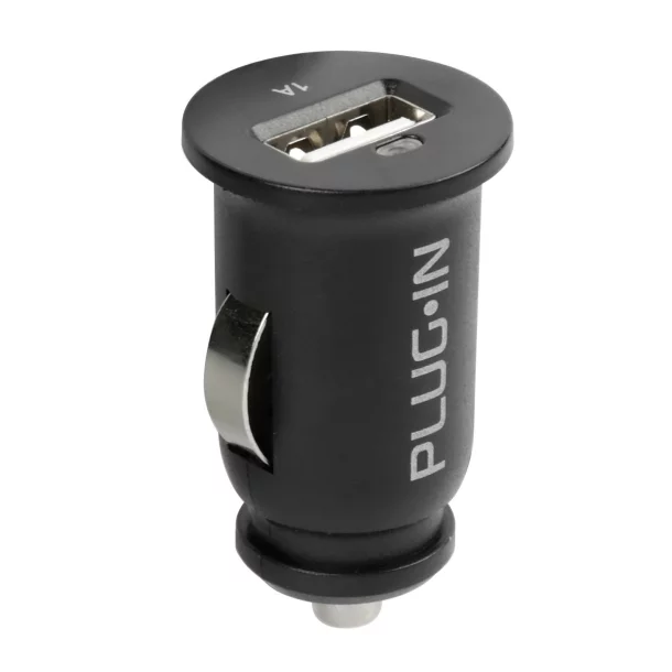 Plug-in, USB charger, 1000 mA, 12/24V
