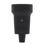 In line schuko socket