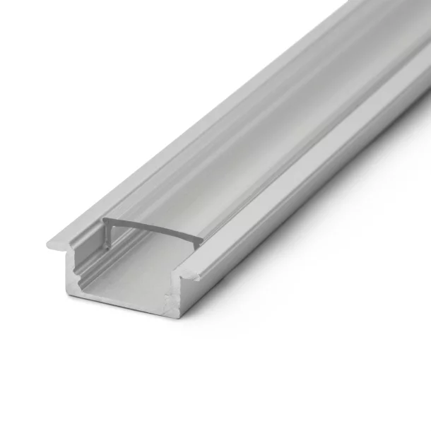 Profil  din aluminiu pt. benzi LED 1000x23x8mm