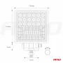 Working lamp AWL12 42 LED COMBO 2 function, 9-36V