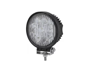 Kamar LED-es projektor fémből kerek 27W 10/30V