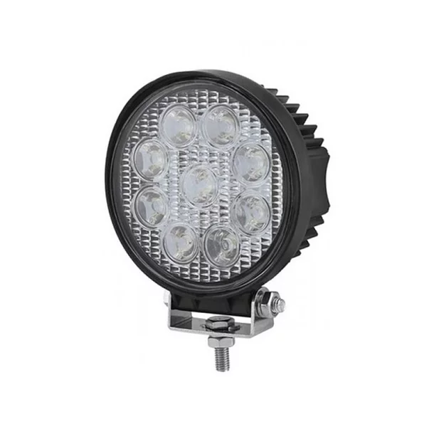 Kamar LED-es projektor fémből kerek 27W 10/30V