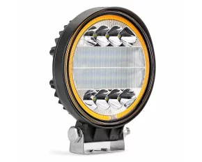 Proiector cu LED din metal rotund Combo Angel Eyes cu 2 functii, 9/36V, Amio