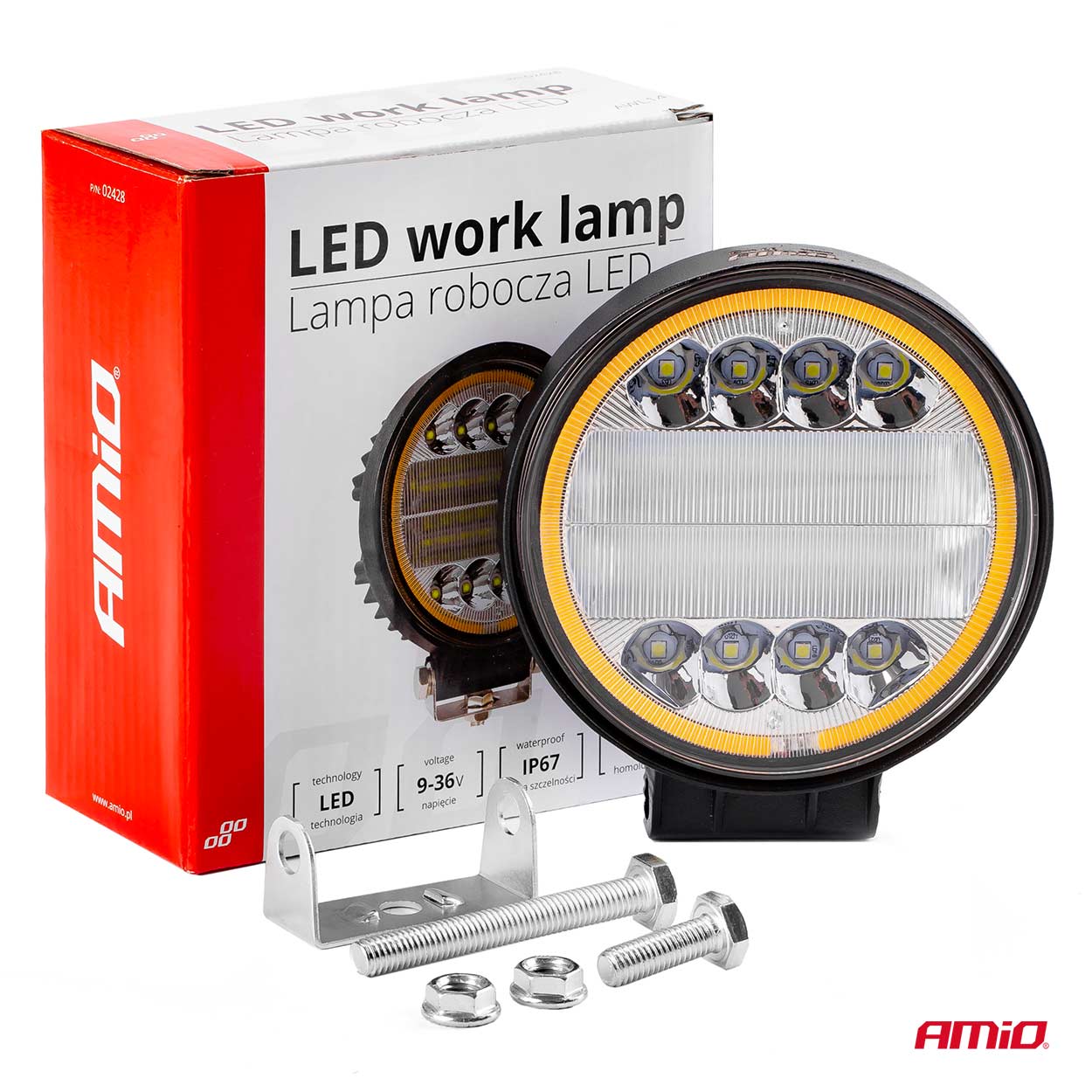 Working lamp AWL14 42 LED COMBO (2 Functions) 9-36V thumb