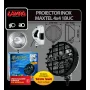Proiector inox Maxtel 4x4 rotund 1buc - Alb - Ceata