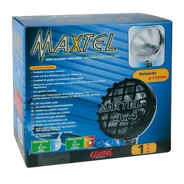 Maxtel, round fog light - White