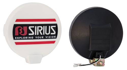 Car Plus Sirius kerek inox projektor 1 db - Fehér- Ø160 mm thumb