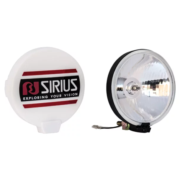 Car Plus Sirius kerek inox projektor 1 db - Fehér- Ø160 mm