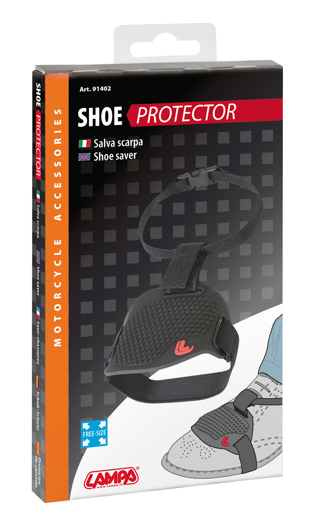 Shoe Protector motorkerékpáros cipővédő 1db thumb