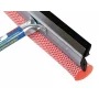 Professional metal squeegee with extra wooden handle - 25cm