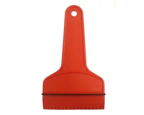 Windscreen ice scraper with handle