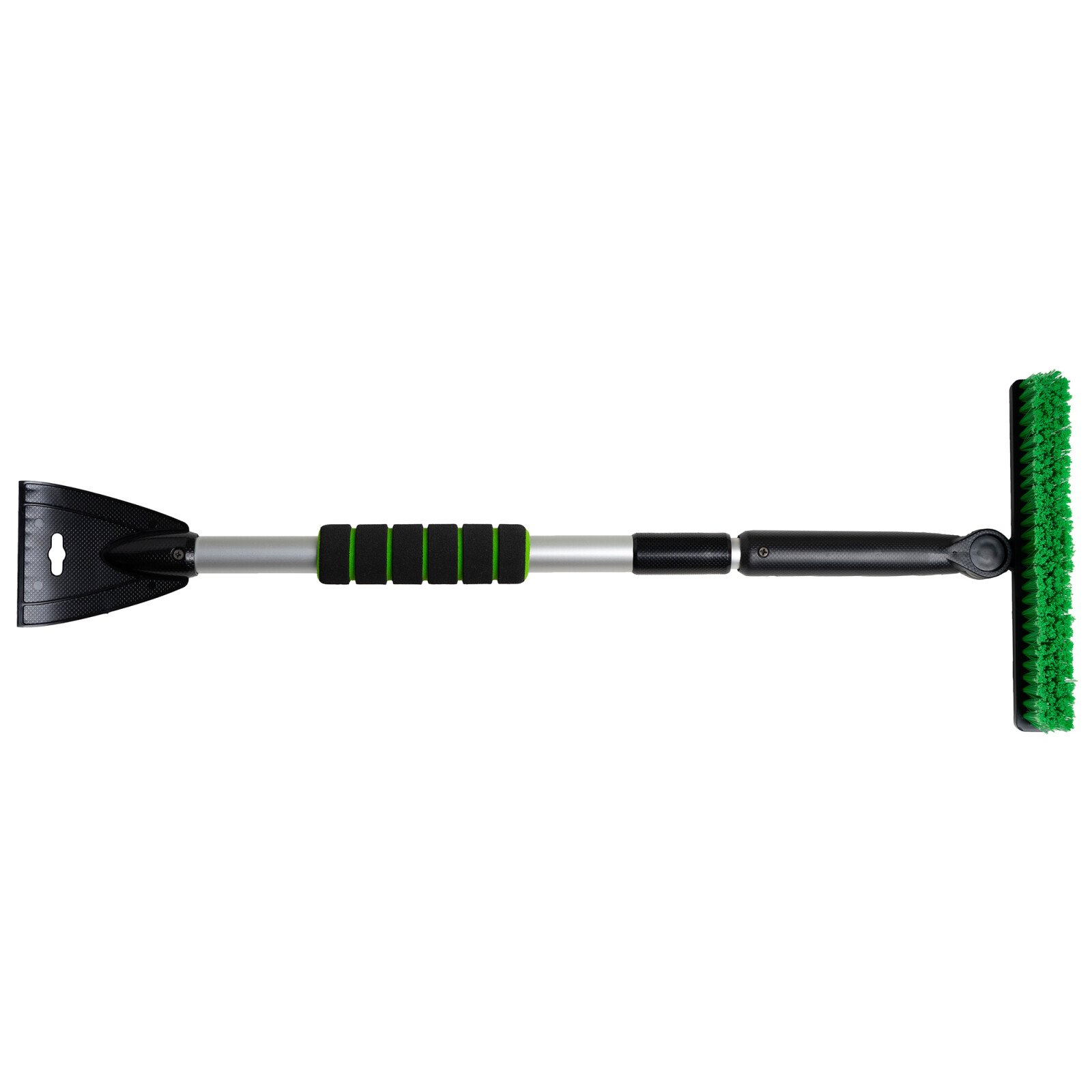Ice scraper, extendable, with folding snow brush, BSR5, 80-110cm thumb