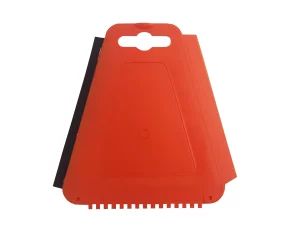 Windscreen ice scraper, trapezoidal