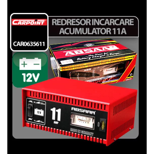 Redresor incarcare acumulator Absaar 11A - 12V