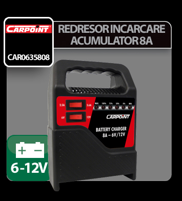 Redresor incarcare acumulator Carpoint 2/8A - 6/12V thumb
